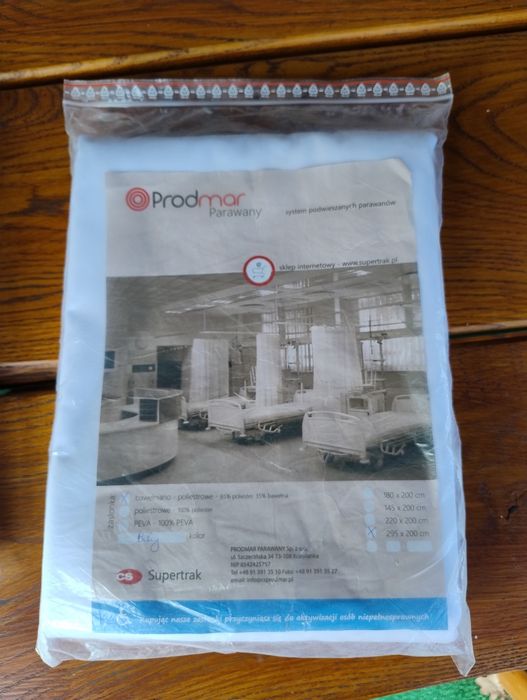 Zasłona do parawanów medycznych