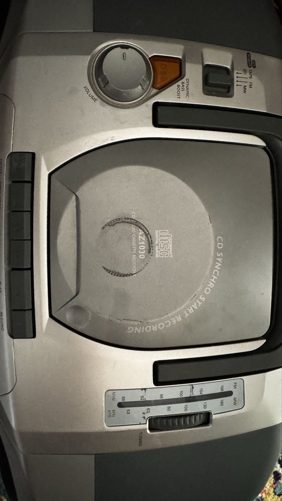 Boombox música Philips