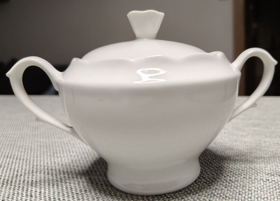 Ćmielów Potacki cukiernica kolekcja Feston porcelana PRL