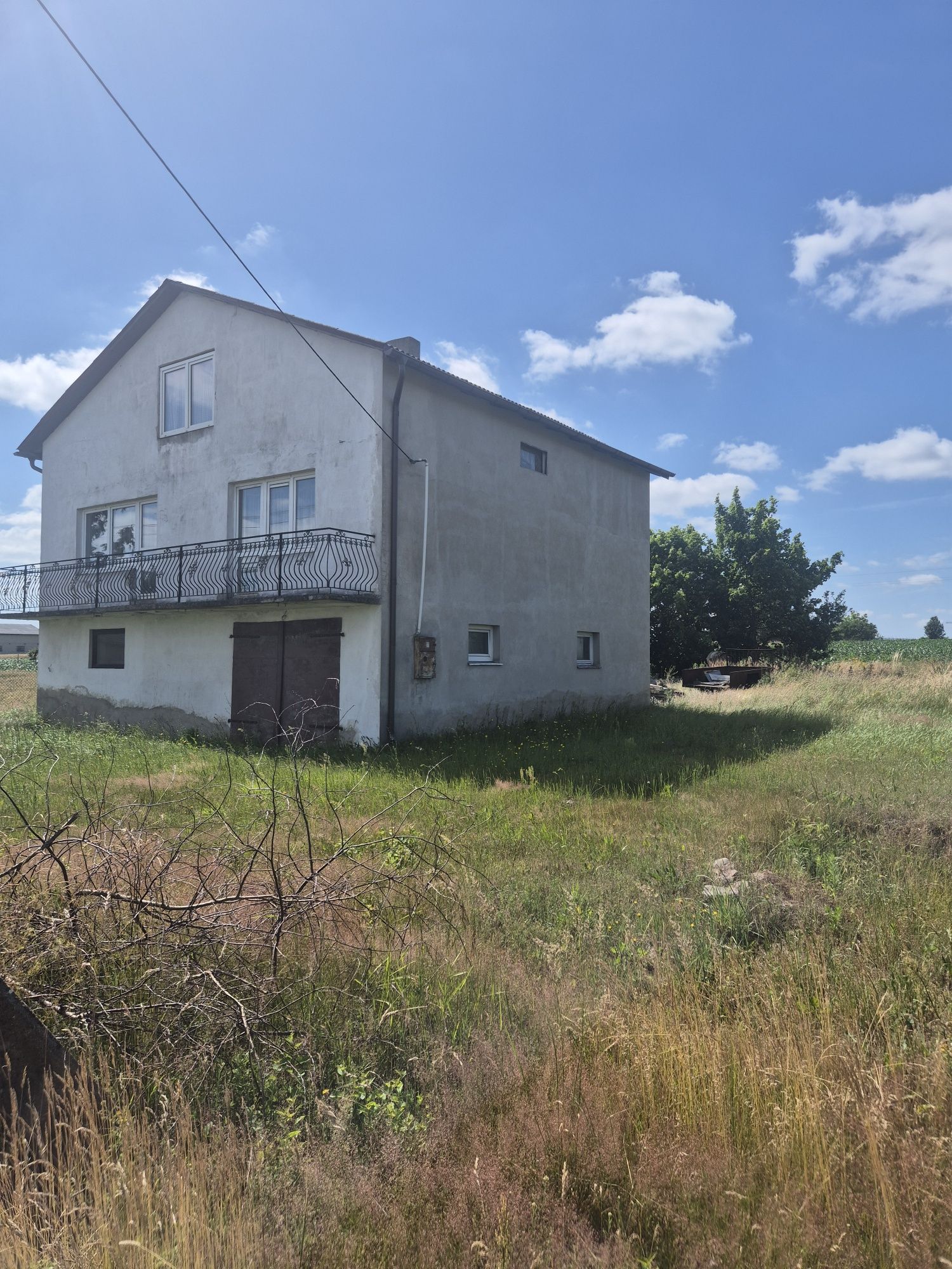 Działka budowlana z domem w miejscowości Czołczyn gm. Lutomiersk