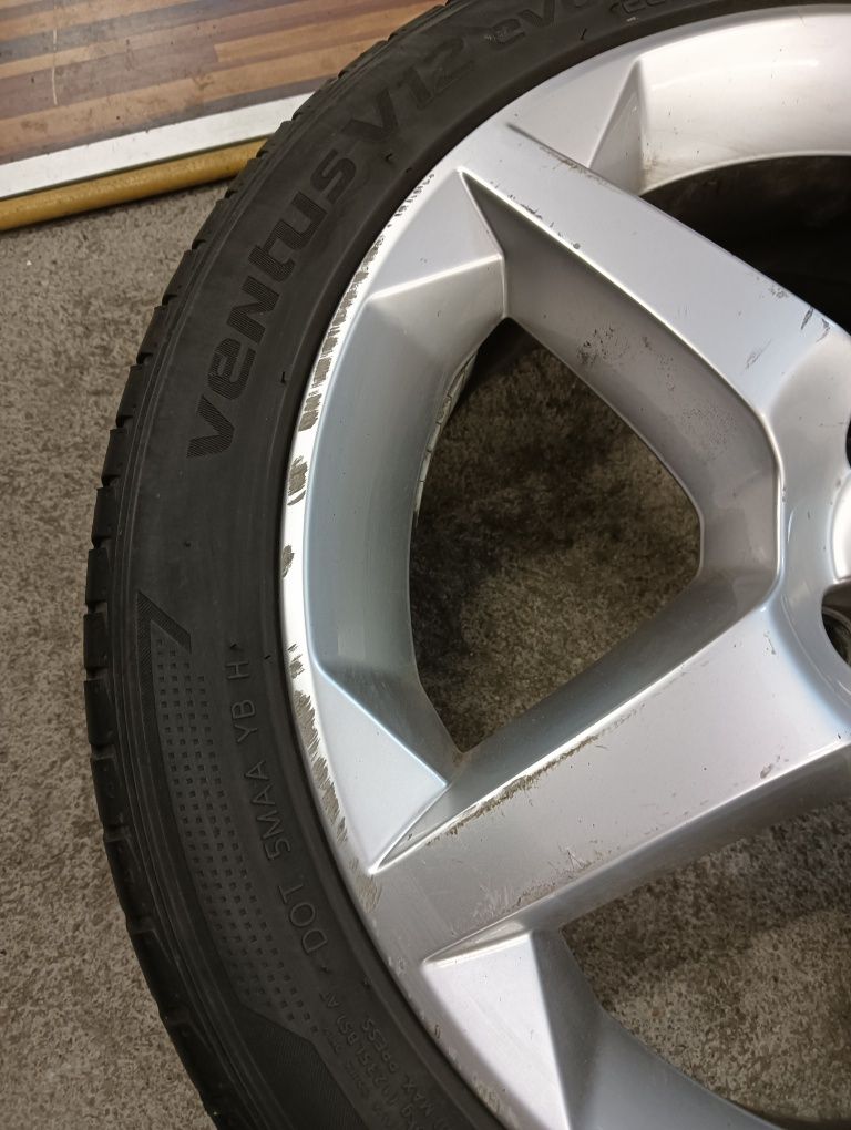 Felgi koła letnie 17 Calowe Opel 4x100/ 205/45/17 Hankook