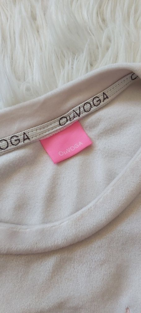 Bluza gradient ola voga ombre welurowa bluzka zamszowa