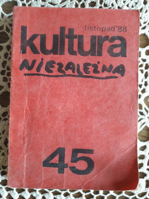 Kultura niezależna 45, listopad '88.