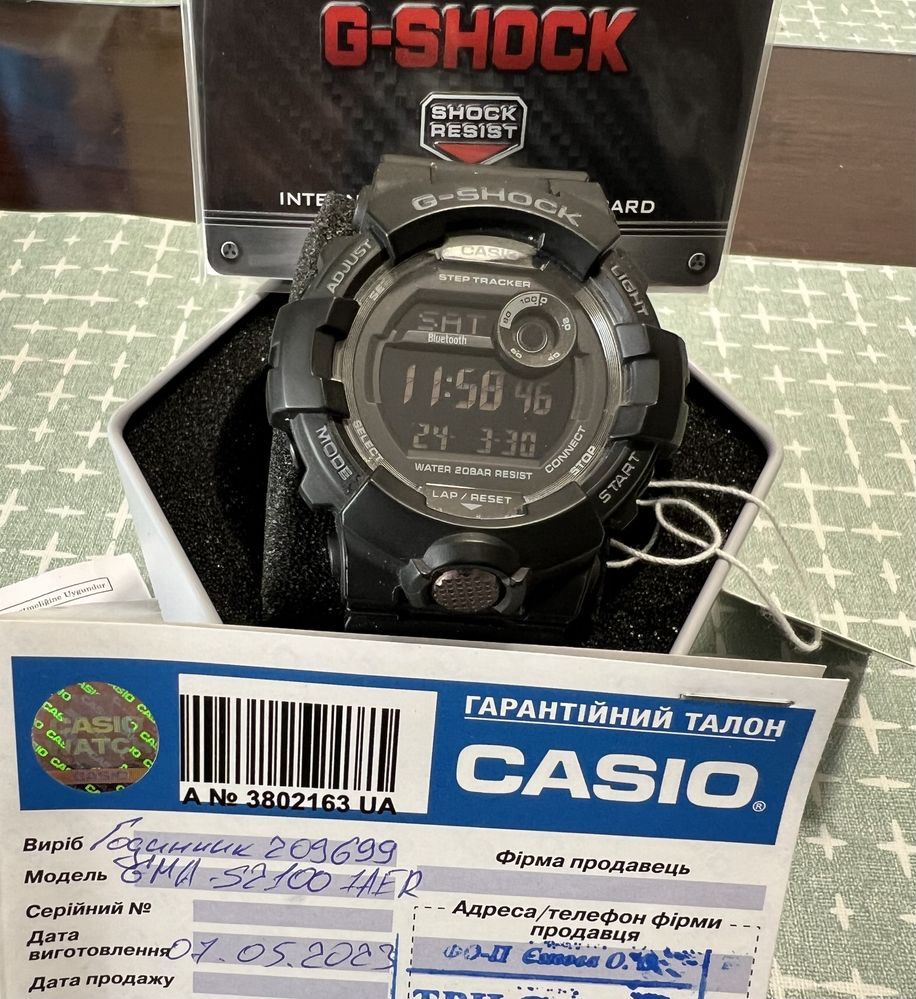 Годинник Casio G-SHOCK gbd-800-1ber