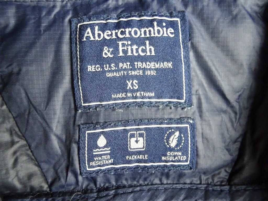 Abercrombie lekka kurtka puchowa   r. XS