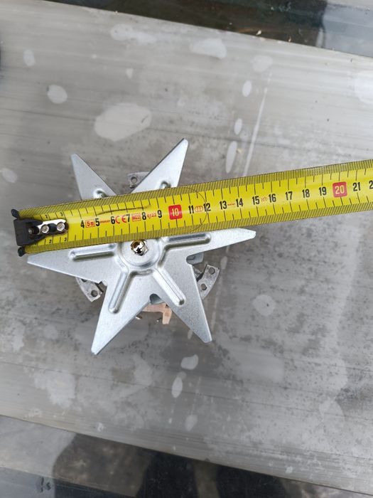 Двигун, вітряк, вентилятор для конвекції теплого повітря, для духовки