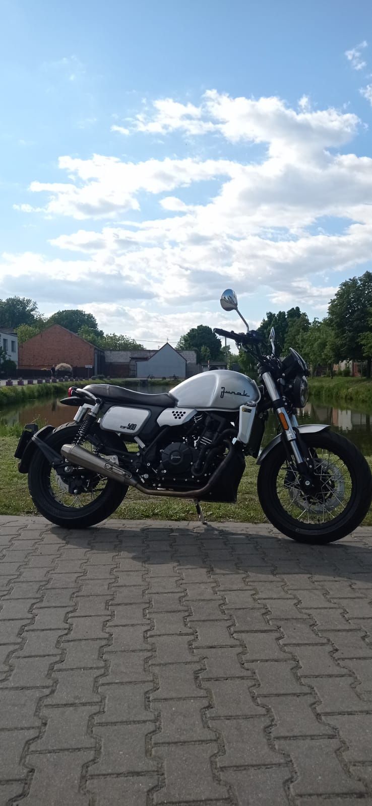 Super Cena Motocykl Junak SR 400 Rok 2022 Kat A2 ABS LED Idealny