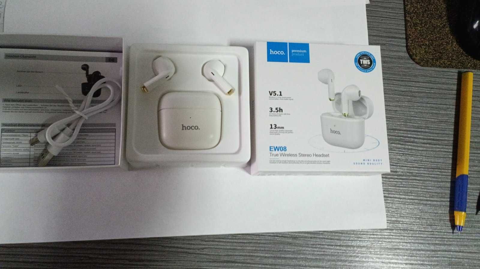 Наушники беспроводные Bluetooth HOCO EW08 Studious BT5.1 гарнитура
