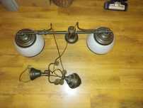 Lampa oryginalna mosiądz nad stół bilardowy