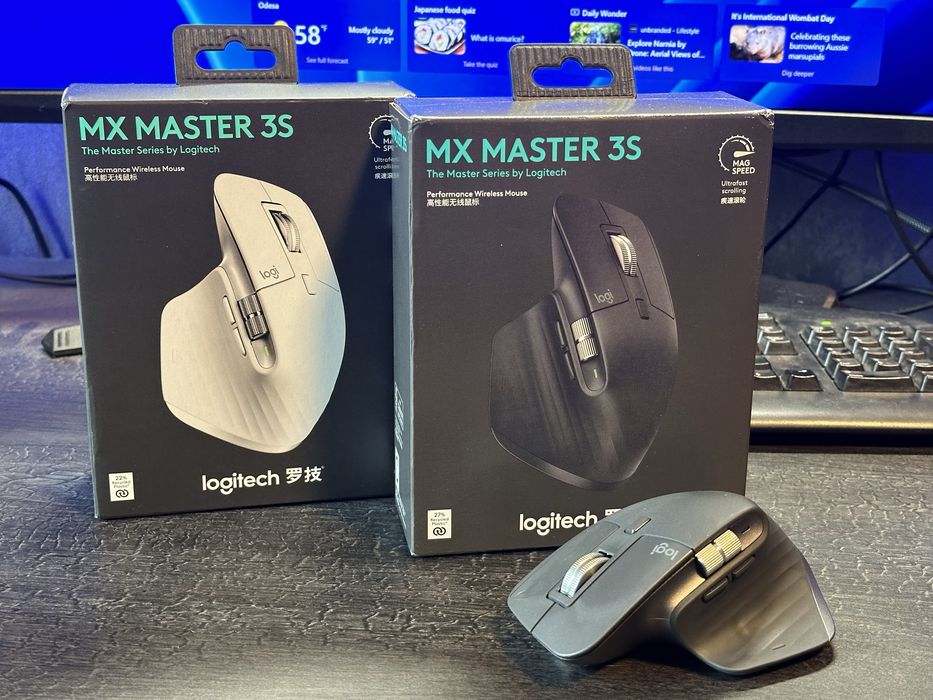 ‼️Logitech MX Master 3S (Белая)