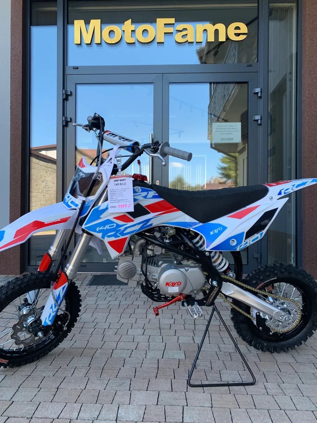 Pitbike Cross KAYO MRF 140 RC-Z NOWY DOWÓZ/RATY FakturaVAT Częstochowa