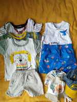 Літній одяг для хлопчика 9-12 місяців