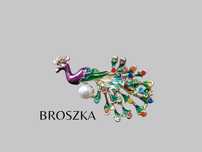 Nowa broszka przypinka pin paw vintage retro