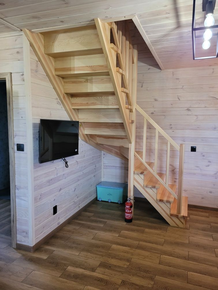 Wolny od 22 lipiec Nowy domek nad jeziorem RAJGRODZKIM z linią brzegow