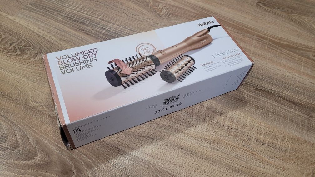 Babyliss Big Hair Dual AS952E – Lokówko-Suszarka Obrotowa 650W