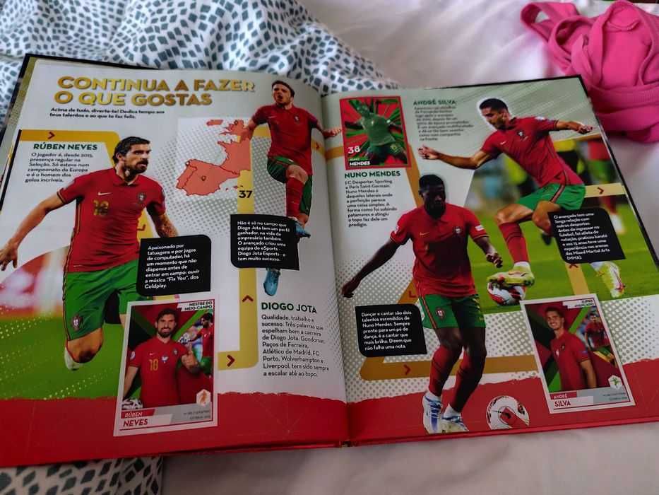 Caderneta Panini OFICIAL
Fome de vencer
FPF portugal