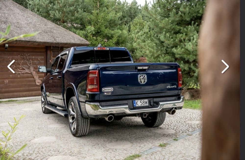 EXLUZYWNA OFERTA: RAM 1500 Long Horn Limited 2021 - Luksus i Moc