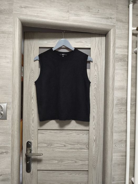 Sweter kamizelka bezrękawnik 100% kaszmir cashmere kaszmirowy Uniqlo