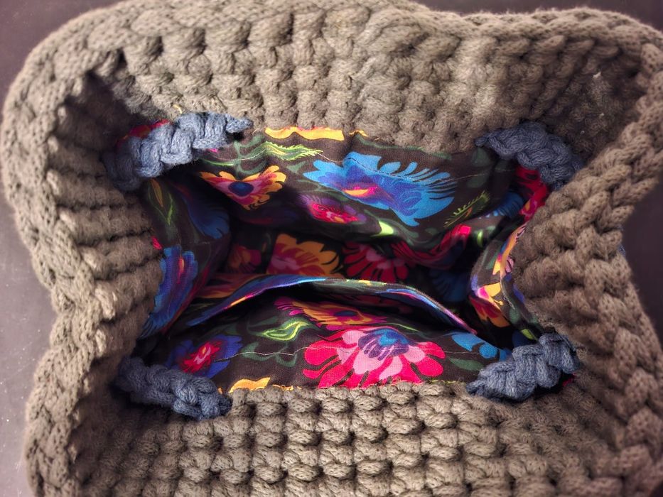 Torebka robiona na szydełku  hand made