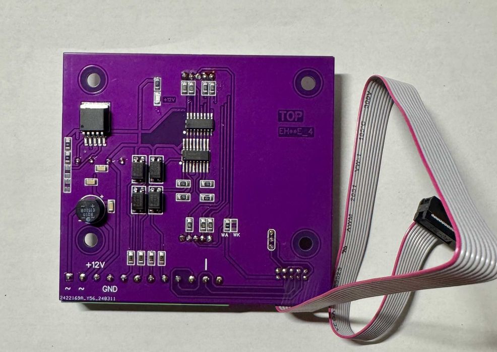 Wyświetlacz LED do myjni typu Ehrle. Myjnia bezdotykowa