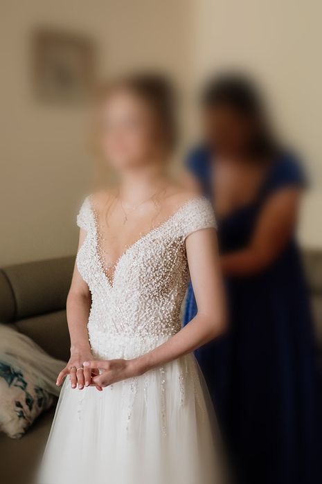 Suknia ślubna Milla Nova Lizette XS 34, możliwość konsult. krawieckiej
