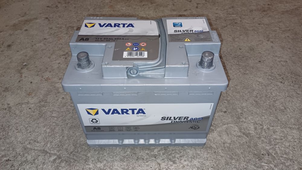 Akumulator AGM VARTA 12V 60Ah 680A