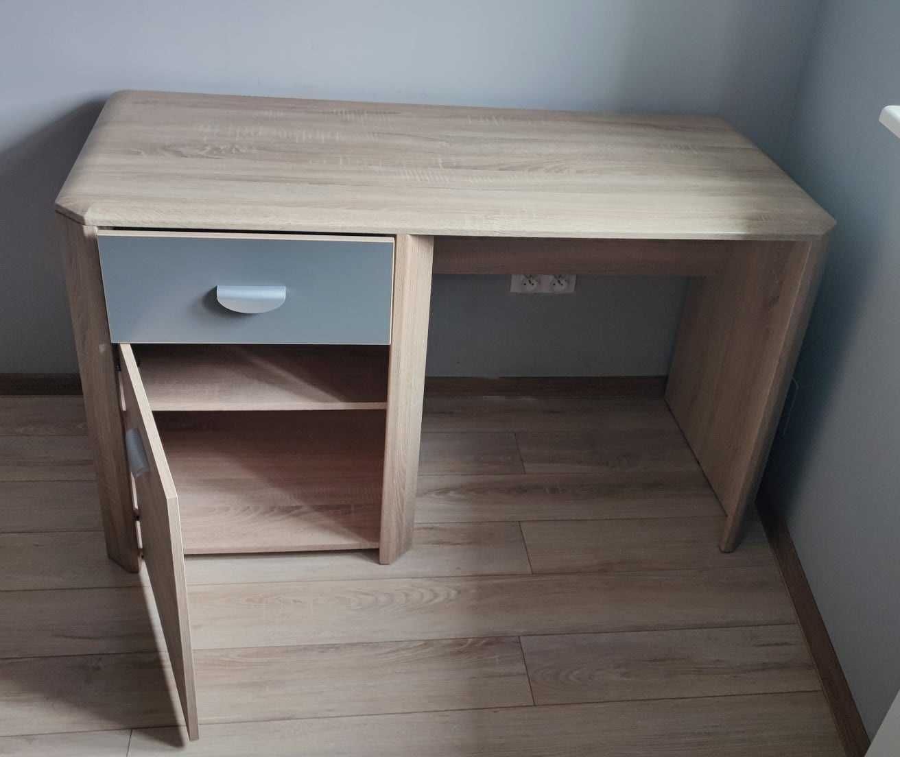 biurko z szufladami, solidne