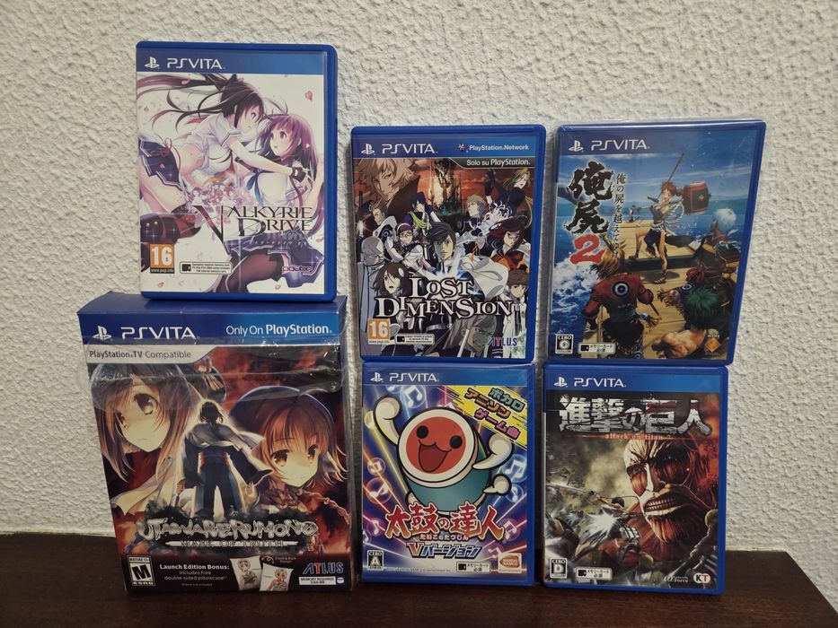 Jogos PS Vita Incomuns e japoneses