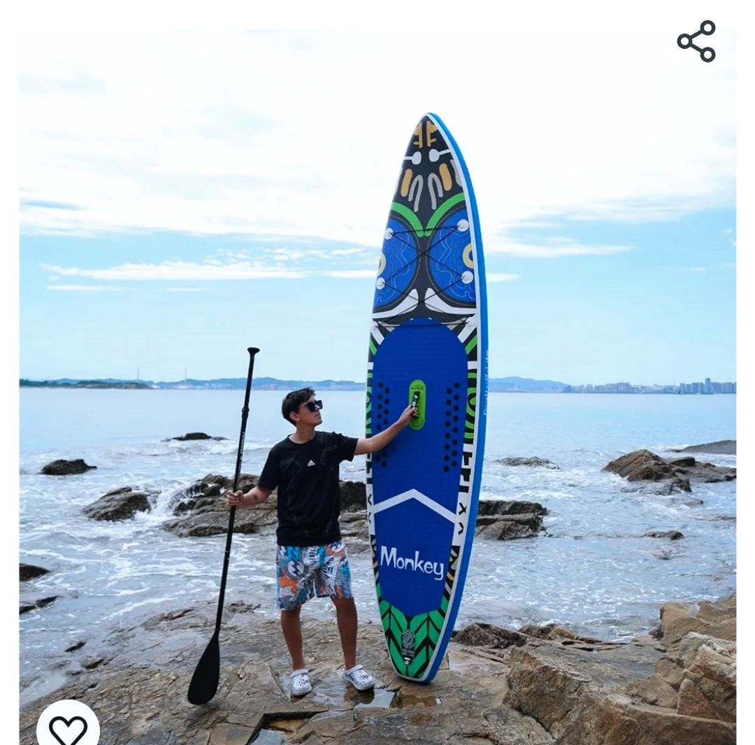 САП Sup board для отдыха рыбалки . Новый в упаковке