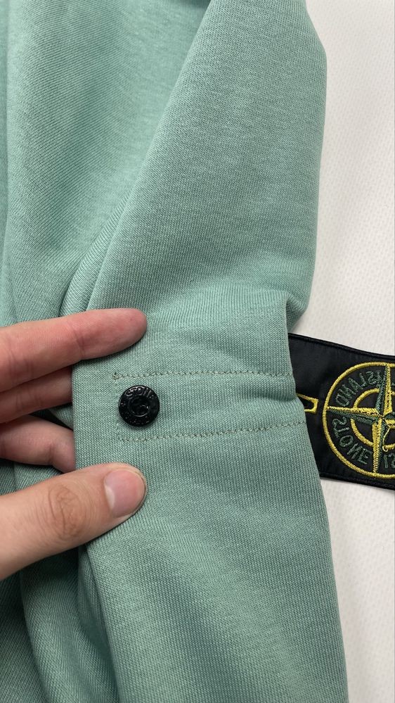 Зип худи Stone island мятный
