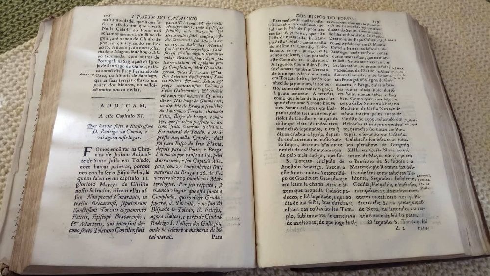 Livro com 278 anos (1742) - Origem e Fundação do Porto
