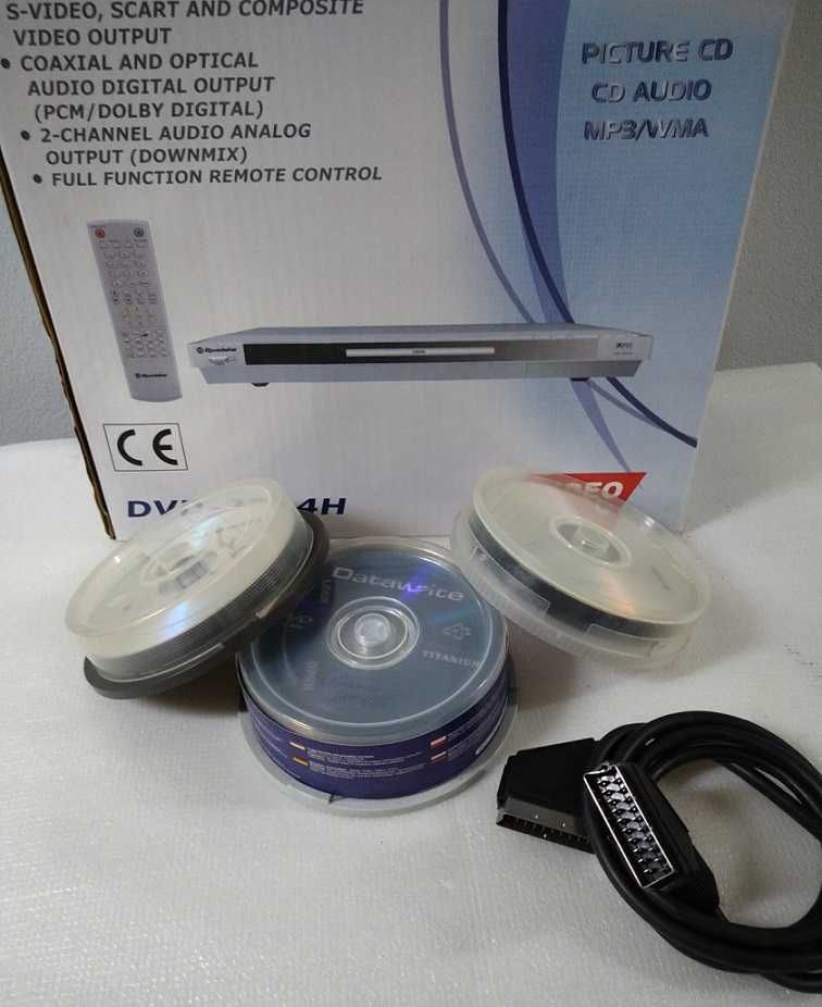 DVD, Leitor de Audio "CD Player/Mp3" oferta (64 Filmes)