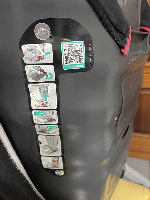 Cadeira Auto Romer para bebé 2-3