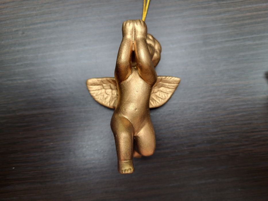 Złote Aniołki IKEA Dekoracja Ozdoba Święta