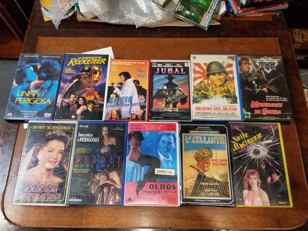 VHS19 - Lote com 22 vhs raros