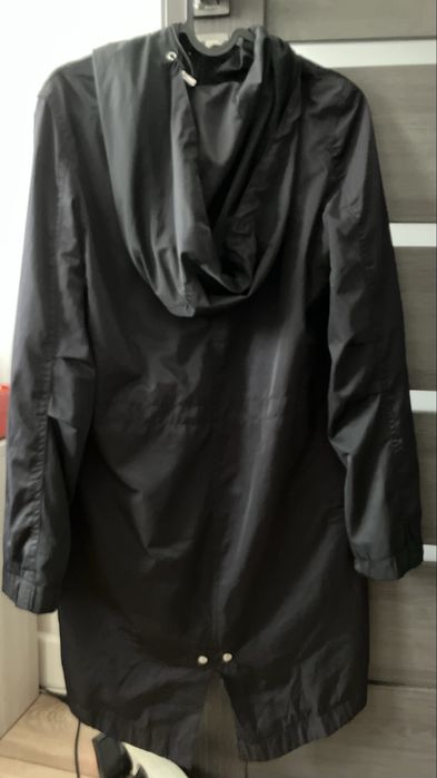 Czarna, wiosenno-jesienna kurtka (parka damska), rozmiar XS, Bershka