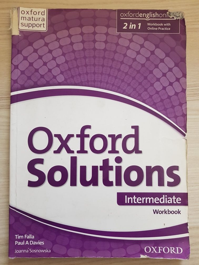 Oxford Solutions Intermediate ćwiczenia