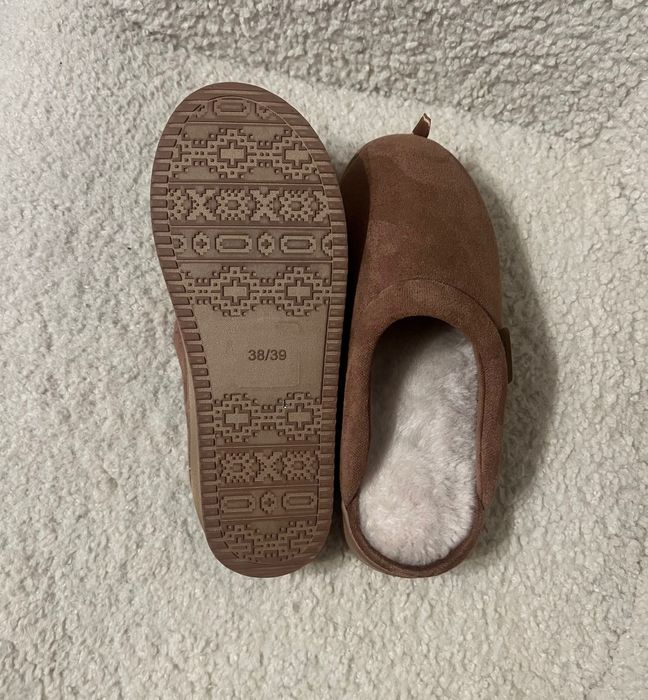 коричневі капці-шльопанці на платформі  Gemelli
