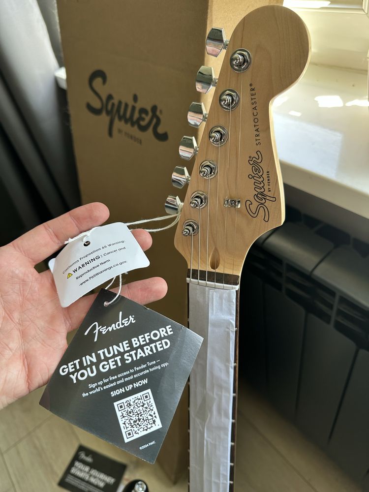 Gitara elektryczna Fender Squier Debut dla początkujących