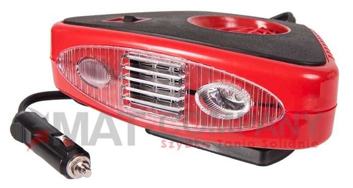 GRZEJNIK Nagrzewnica Farelka Dmuchawa 200W 12V 2w1