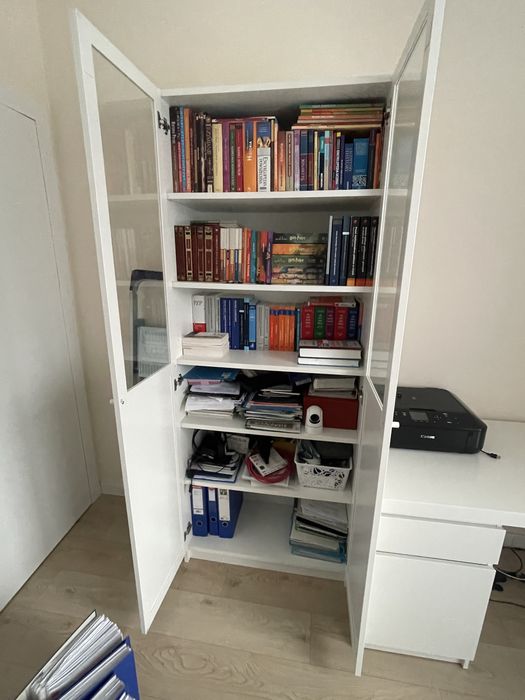 Biały regał z Ikea BILLY - głęboki (jak nowy)