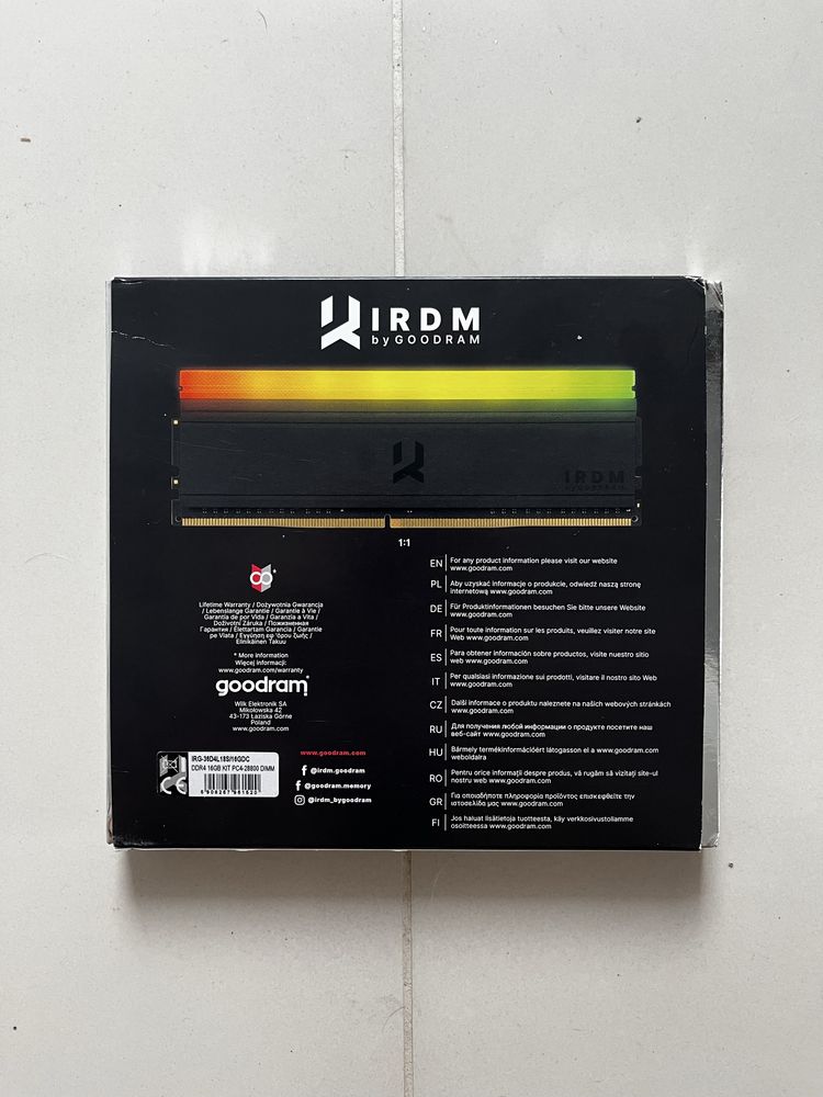 Ram Goodram RGB ddr4