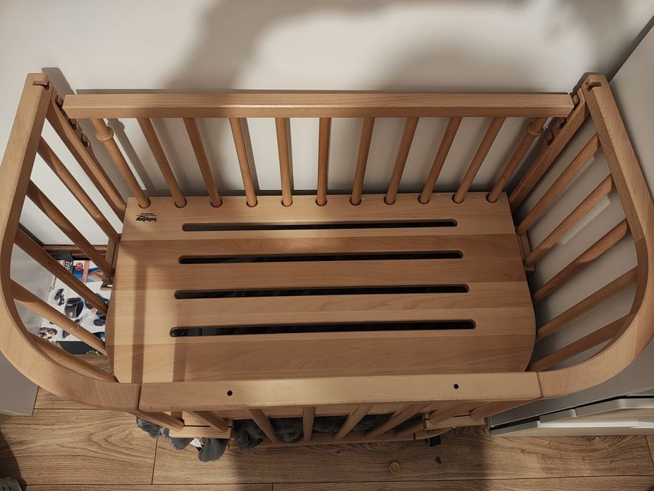 Łóżeczko dostawka dla dziecka Babybay Comfort + materac