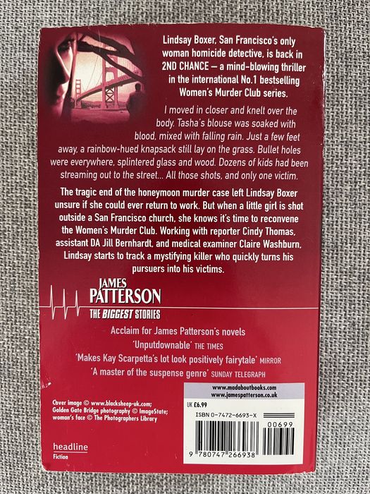 James Patterson with Andrew Gross - 2nd Chance po angielsku