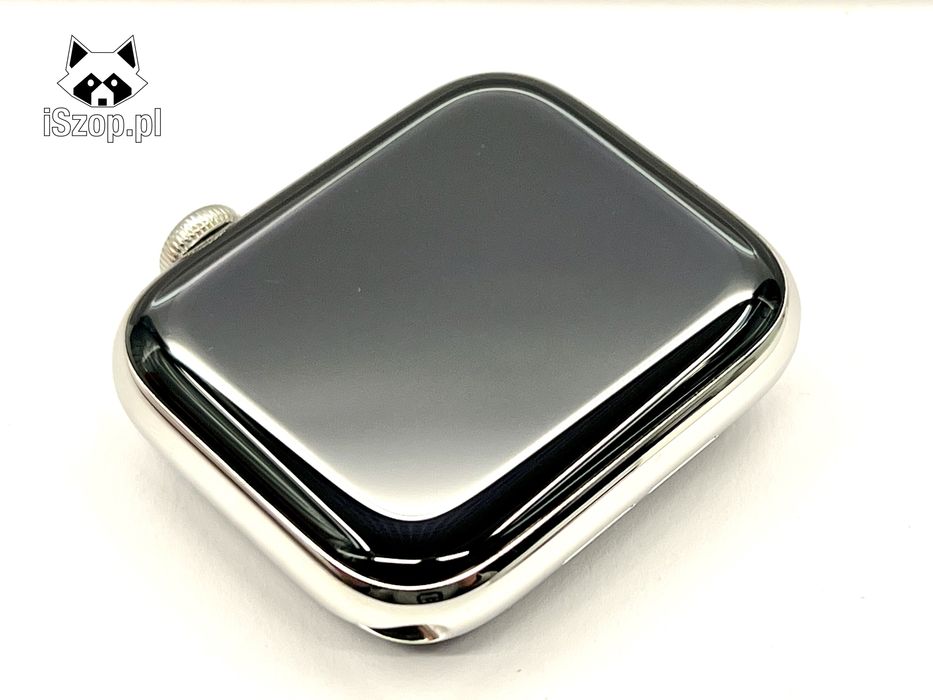 Apple Watch 9 45mm LTE  Stainless Silver GWARANCJA