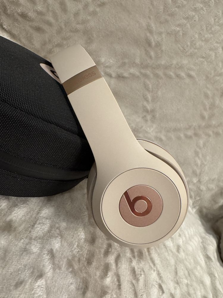 Beats Solo 3 Wireless Matte Gold Słuchawki Bezprzewodowe Złoty Mat