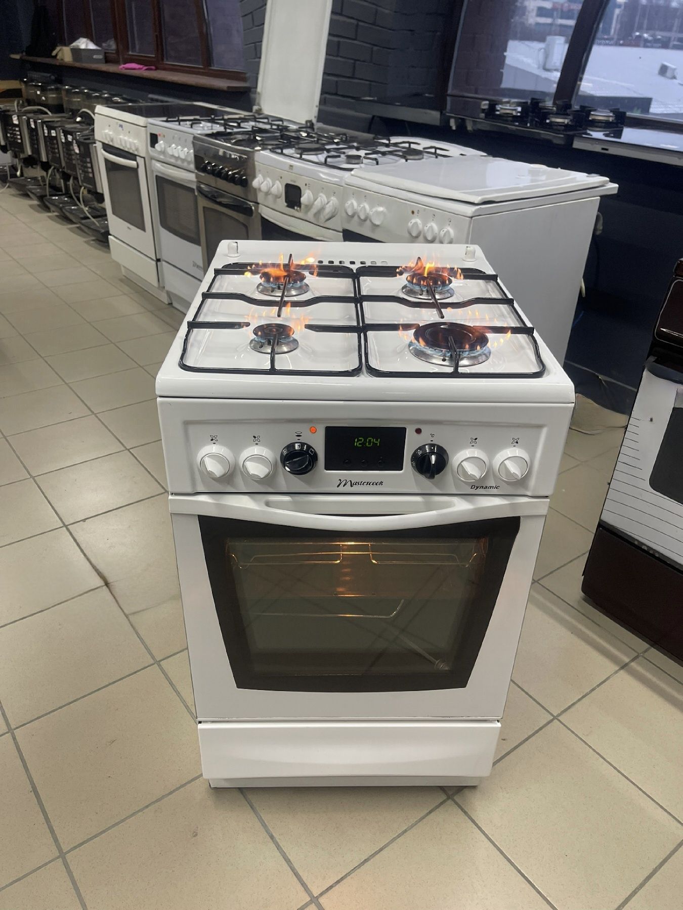 Плита газова Mastercook wis5060w в хорошому стані склад-магазин