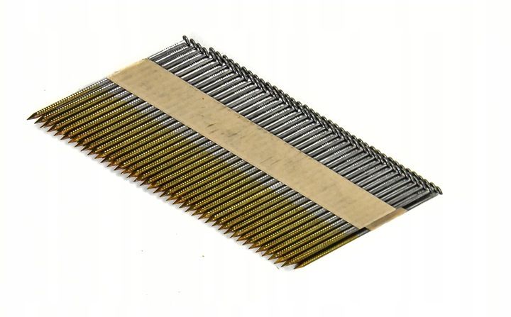 Gwoździe Do Gwoździarki Łączone Papierem 2,8x75mm 34° 2000szt Pierście