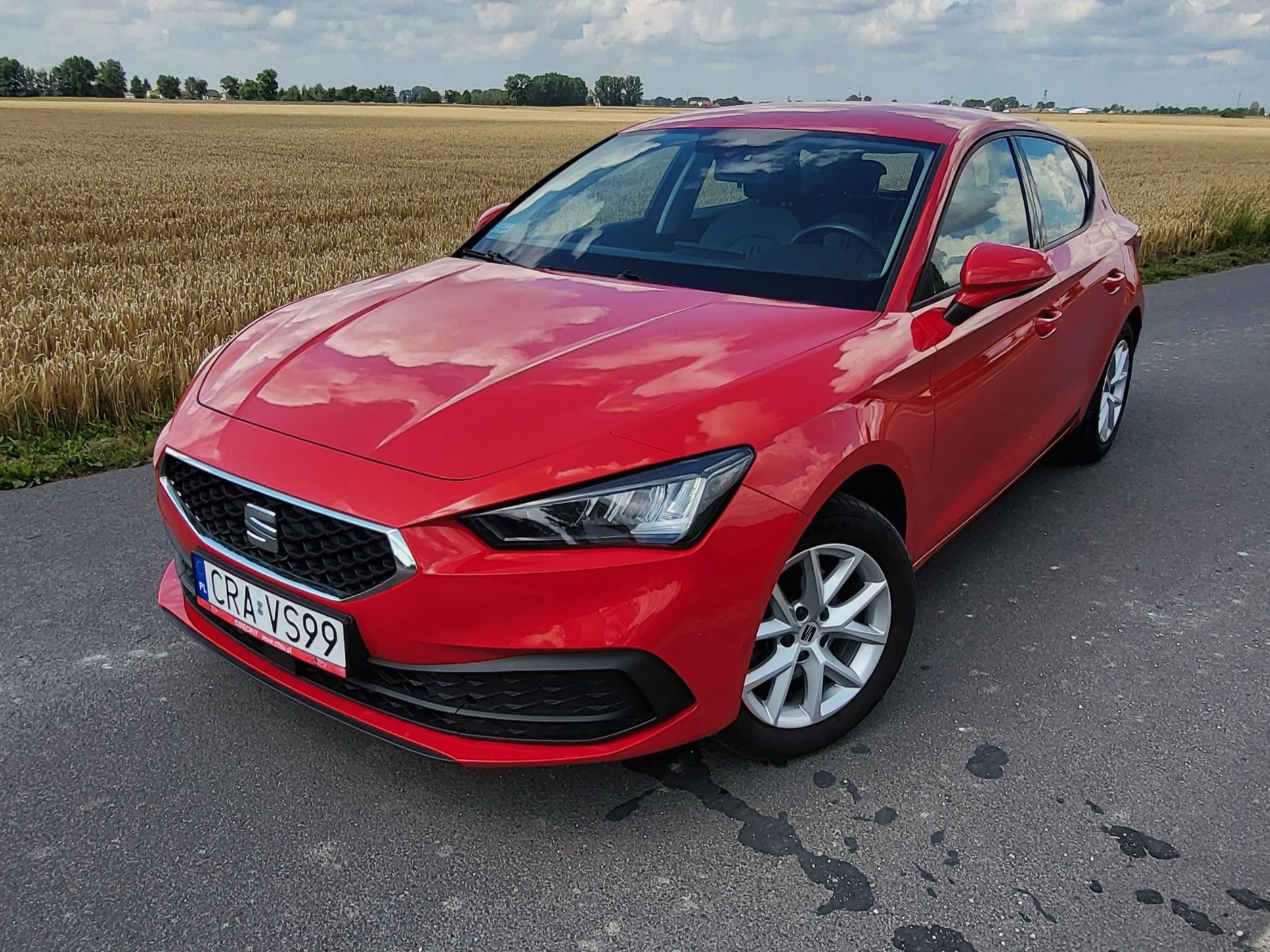 2021 Seat Leon bezwypadkowy benzyna vat 1szy wl