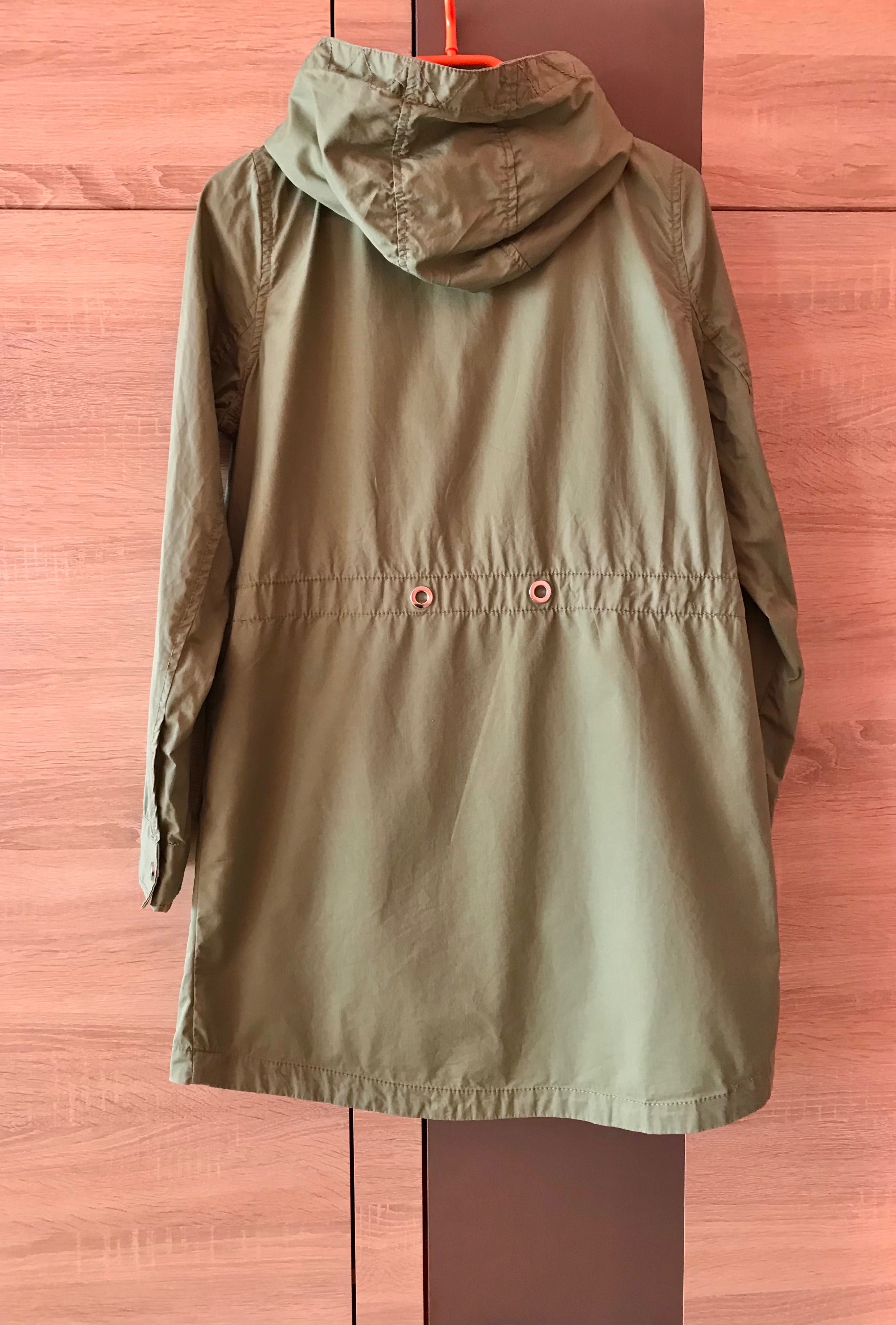 Reserved cienka kurtka khaki r. 34